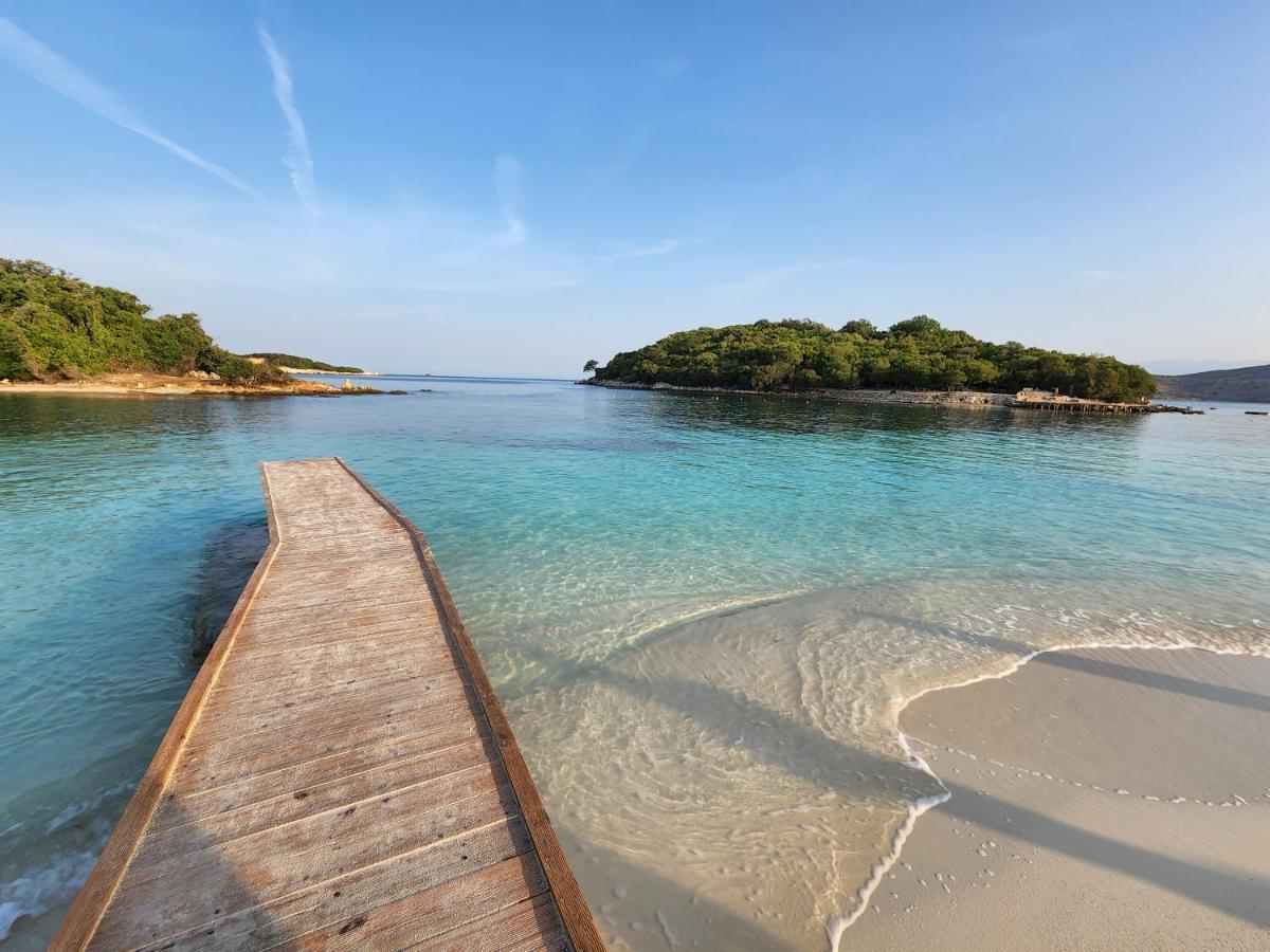 Amelia Apartments Ksamil Buitenkant foto