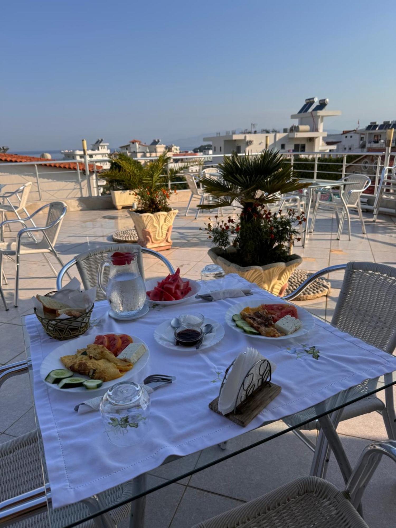 Amelia Apartments Ksamil Buitenkant foto